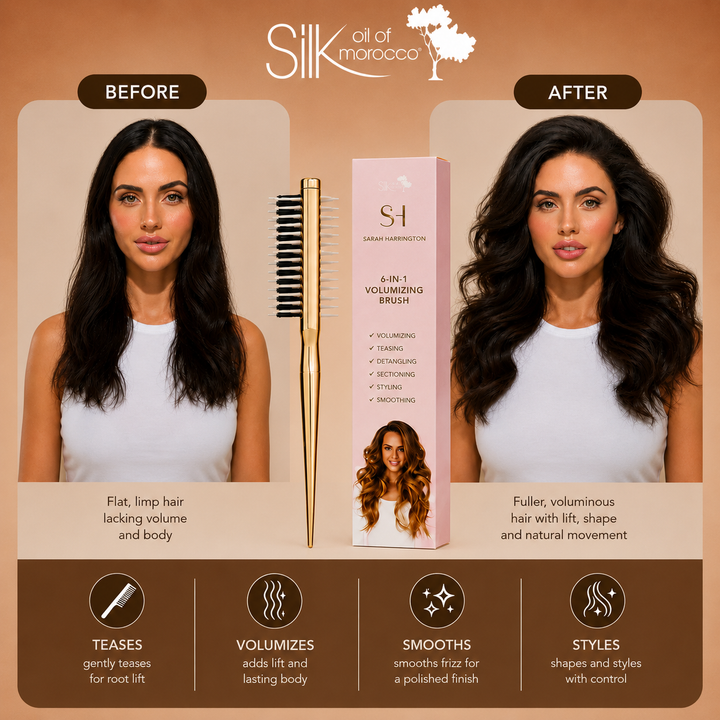 Sarah Harrington - 6 in 1 Teasing & Volumizing Brush