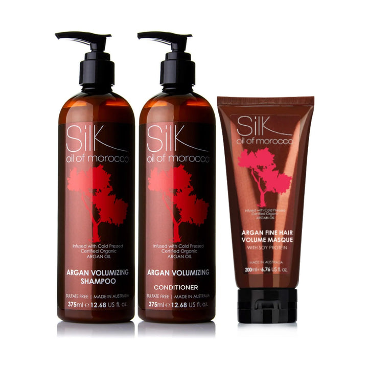 Moisture + Thickening 3 Step Hair Routine