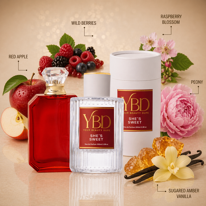 Your Beauty Dupe - She’s Sweet Perfume — Inspired by Kayali Eden Juicy Apple