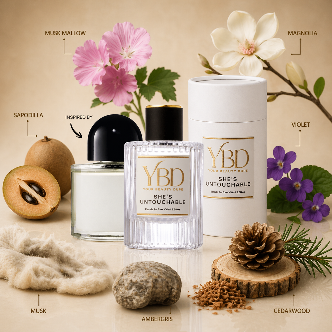 Your Beauty Dupe She’s Untouchable Perfume — Inspired by Mojave Ghost Byredo