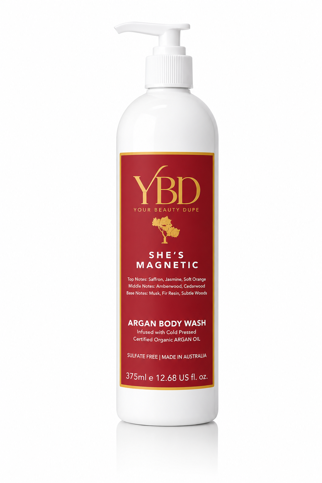 YBD x Silk Oil of Morocco - The Total Body Edit - She's Magnetic - Inspired by Baccarat Rouge 540 MFK's