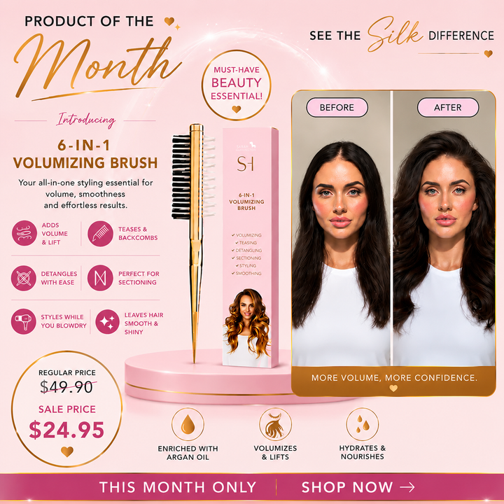Sarah Harrington - 6 in 1 Teasing & Volumizing Brush