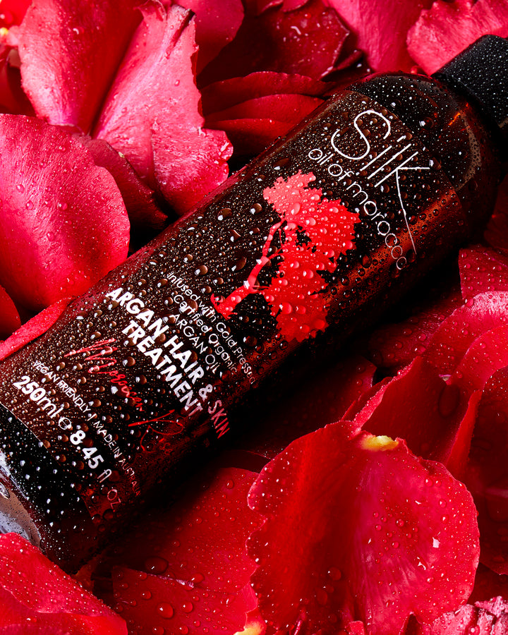 Argan Moroccan Rose Hair & Skin Treatment Serum Starter Pack