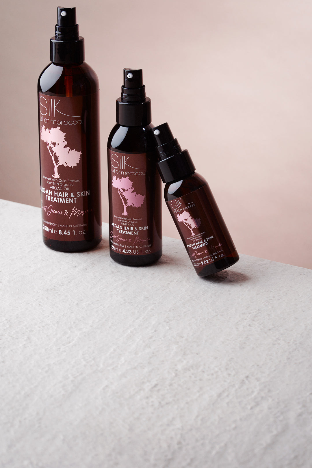 Argan Sweet Jasmine & Magnolia Hair & Skin Treatment Serum Starter Pack