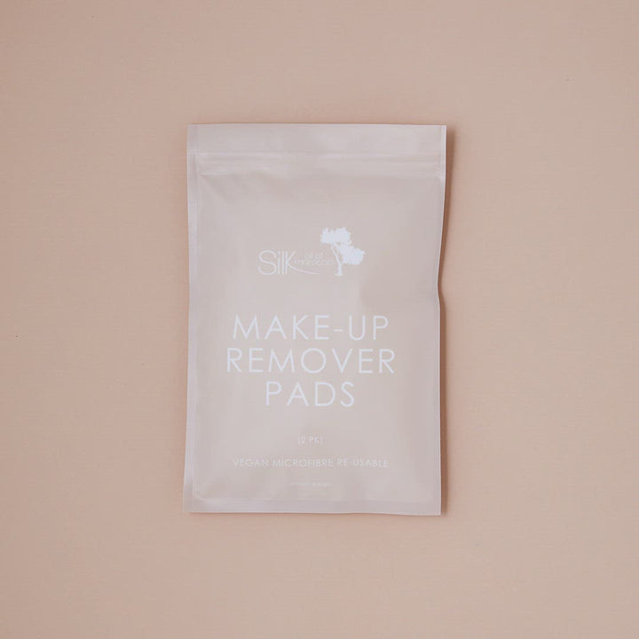 Microfibre Re-useable Makeup Remover Pads (2PK White & Cream)