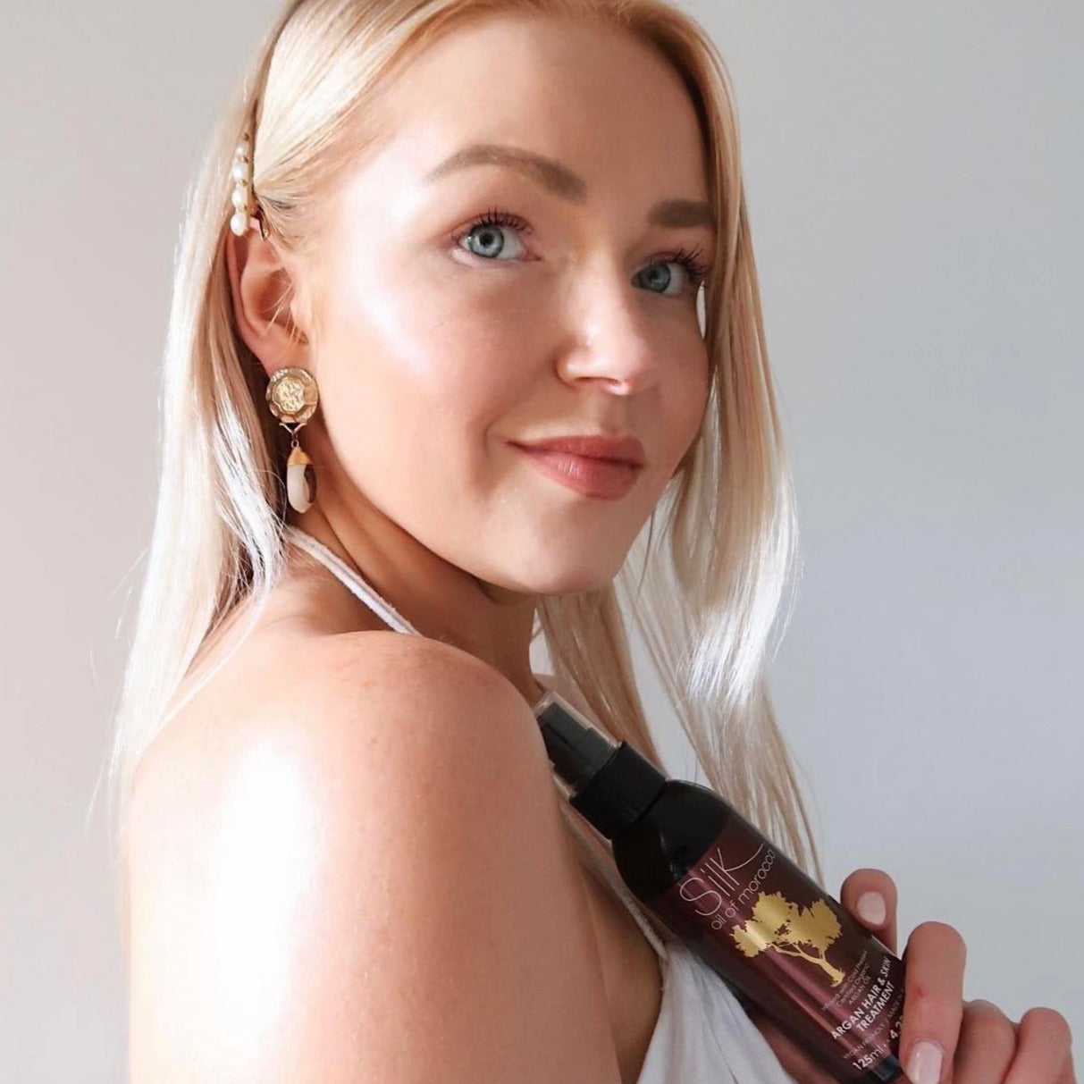 SilkArgan Hair & Skin Treatment 125mL 3本 ヘアケア Silk Argan Hair