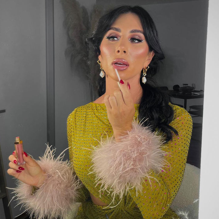 Rose Quartz Lip Shine Argan Gloss by Fernando Hervas