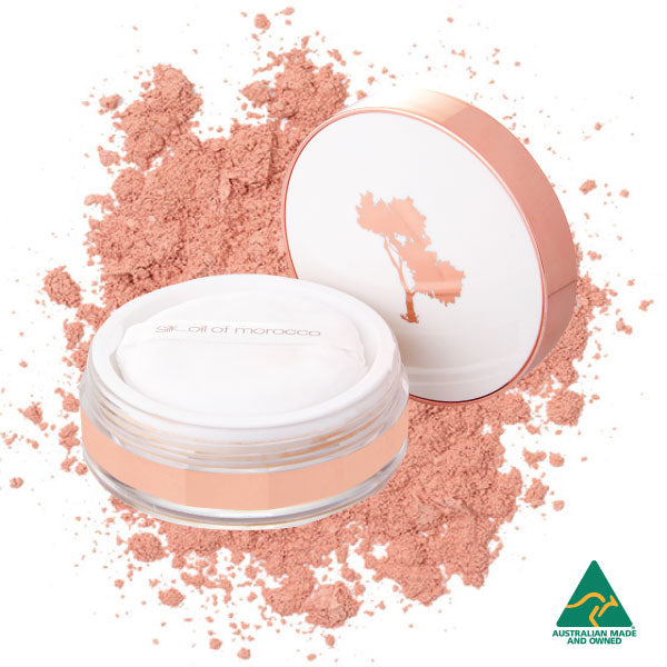 Argan Mineral Blush Trade Starter Pack complete with RETAIL STAND
