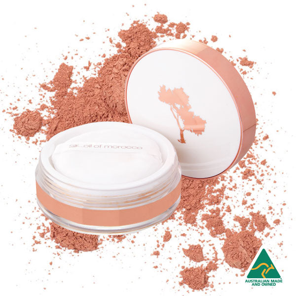Argan Mineral Blush Trade Starter Pack complete with RETAIL STAND