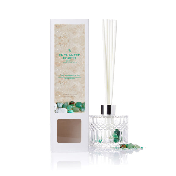 ENCHANTED FOREST Crystal Candle & Diffuser Trade Value Pack