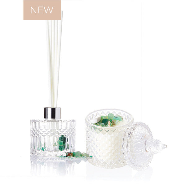 ENCHANTED FOREST Crystal Candle & Diffuser Trade Value Pack
