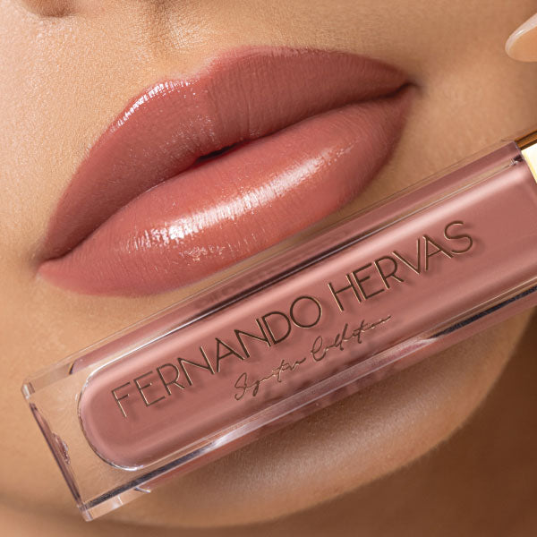 Nude 6 (Deep Rosy Nude) Lip Shine Argan Gloss