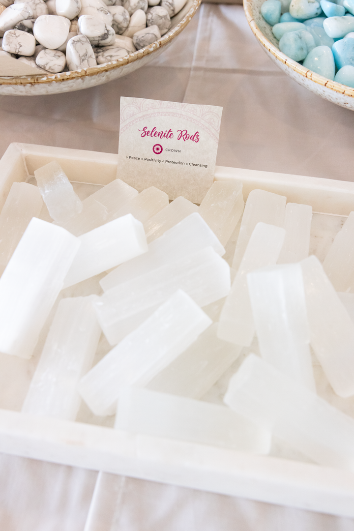 Crystal Selenite Rod