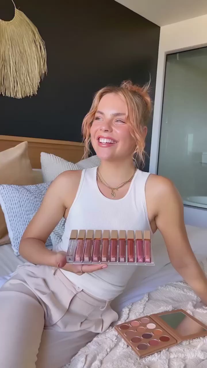 Nude 6 (Deep Rosy Nude) Lip Shine Argan Gloss