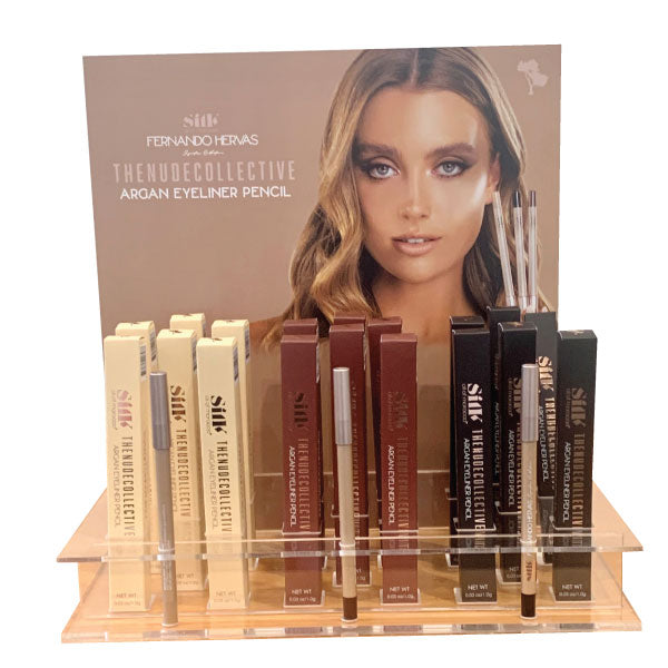 Silk x Fernando Eyeliner Stand with Backing Card