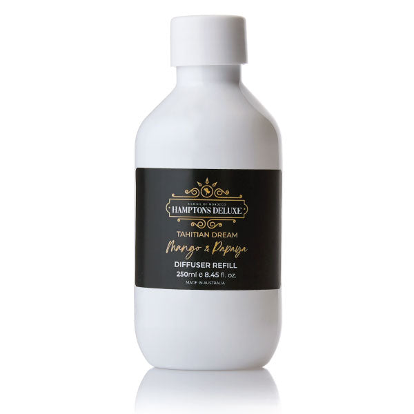 Reed Diffuser + 250ml Refill - Hamptons Deluxe - Tahitian Dream - Mango & Papaya - Trade Value Pack
